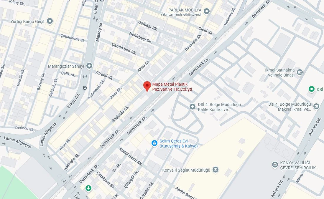 MAPA METAL PLASTİK İNŞ. SAN. TİC. LTD. ŞTİ