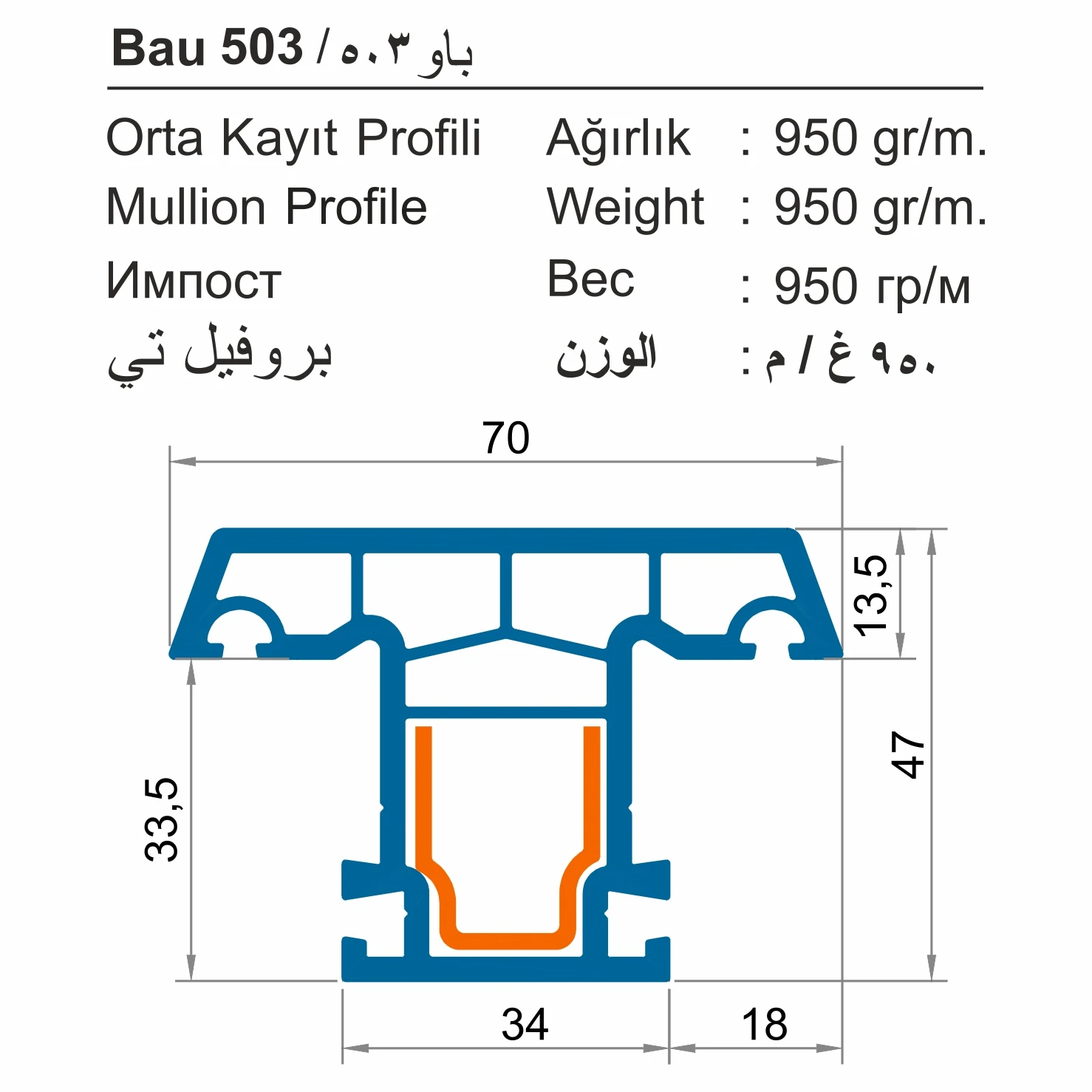 Bau 500 (47 mm)