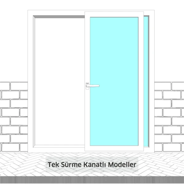 BAU 800 Paralel Sürme Sistemi (Tek Sürme Kanatlı Model)