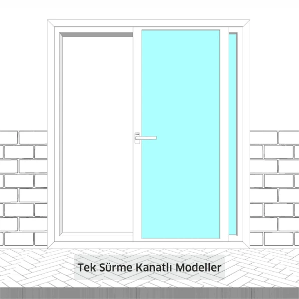 Hayline Paralel Sürme Sistemi (Tek Sürme Kanatlı Model)